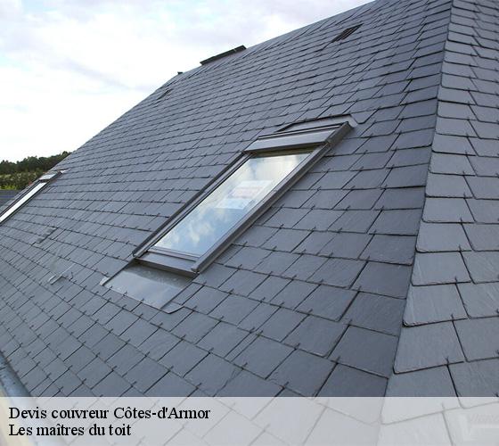 Devis couvreur Côtes-d'Armor